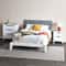 Hello Honey® 26" Yume Mid Century Modern Solid Wood Nightstand with 2 Storage Drawers